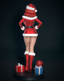 Mary Jane Mrs. Claus Resin Statue - view 5