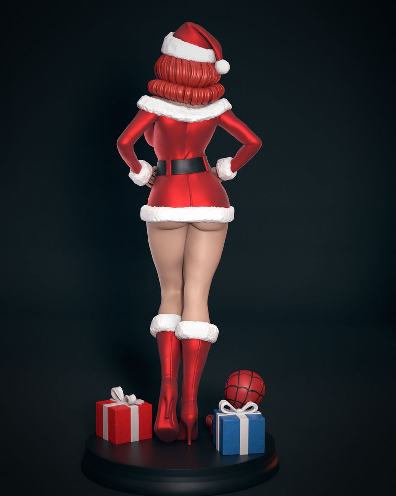 Mary Jane Mrs. Claus Resin Statue - view 5