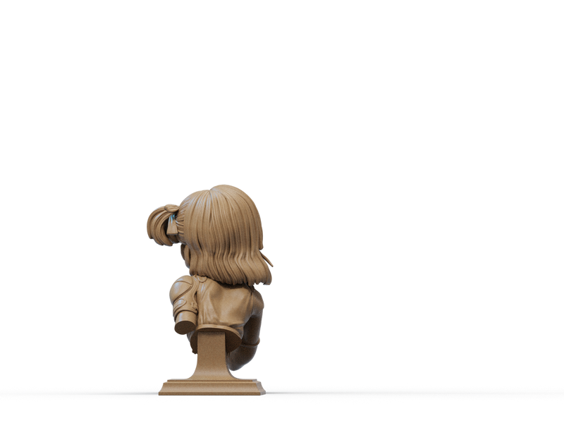 Bulma Resin Bust - view 5