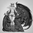 Demon Queen Resin Statue - view 6