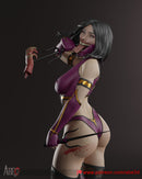 Mileena Resin Statue - view 8