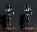 Lady Lobo Resin Statue - view 2