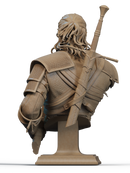 Geralt Resin Bust - view 3