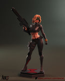 Black Widow Resin Statue - view 7