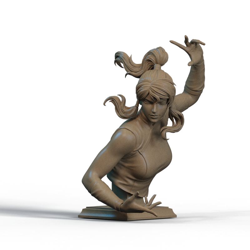 Korra Resin Bust - view 1