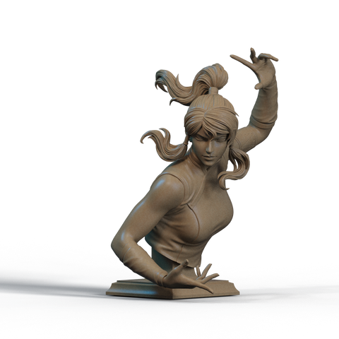 Korra Resin Bust - view 1