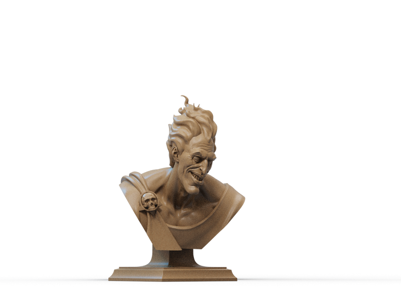 Hades Resin Bust - Design 1 - view 6