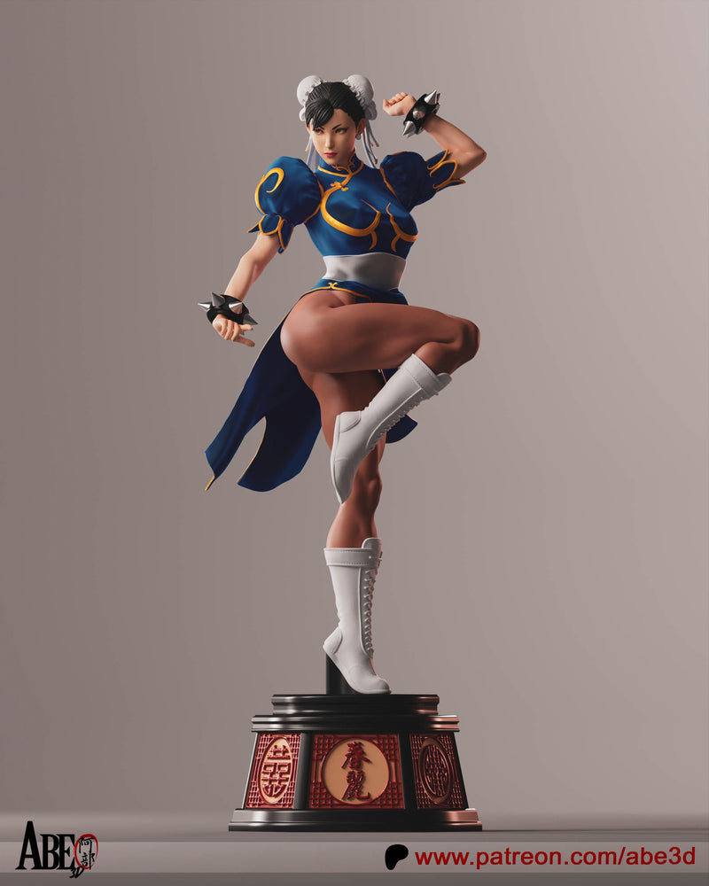 Chun-Li Classic Resin Statue - view 1