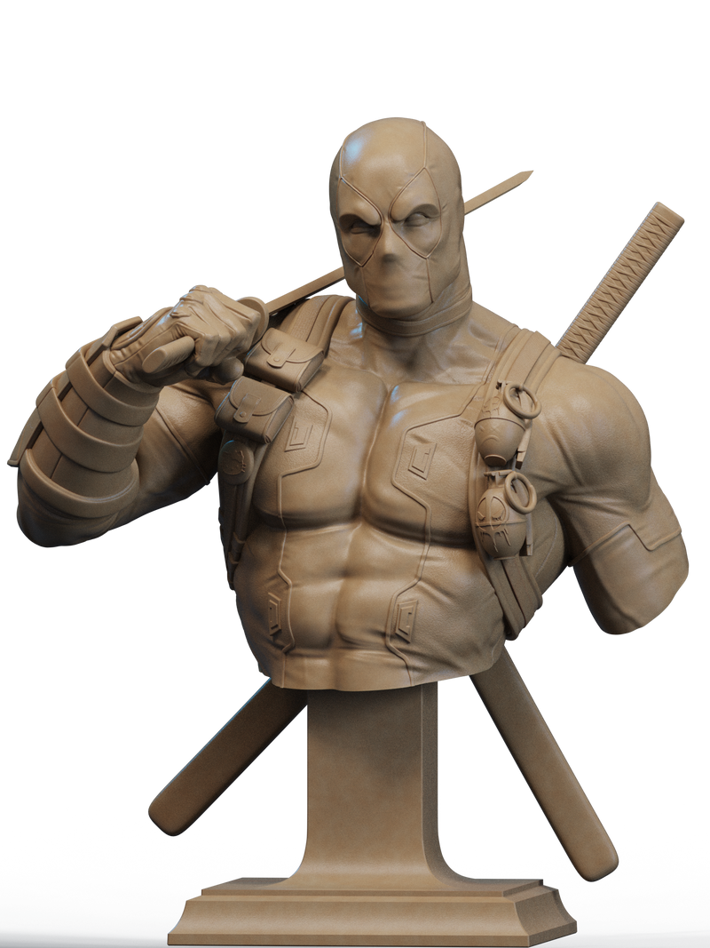 Deadpool Resin Bust - view 1