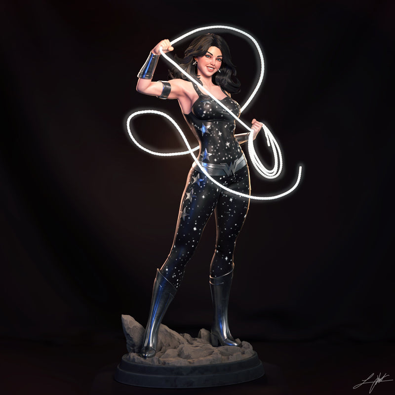 Donna Troy Resin Statue - view 1