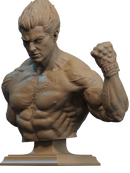 Kazuya Resin Bust - view 1