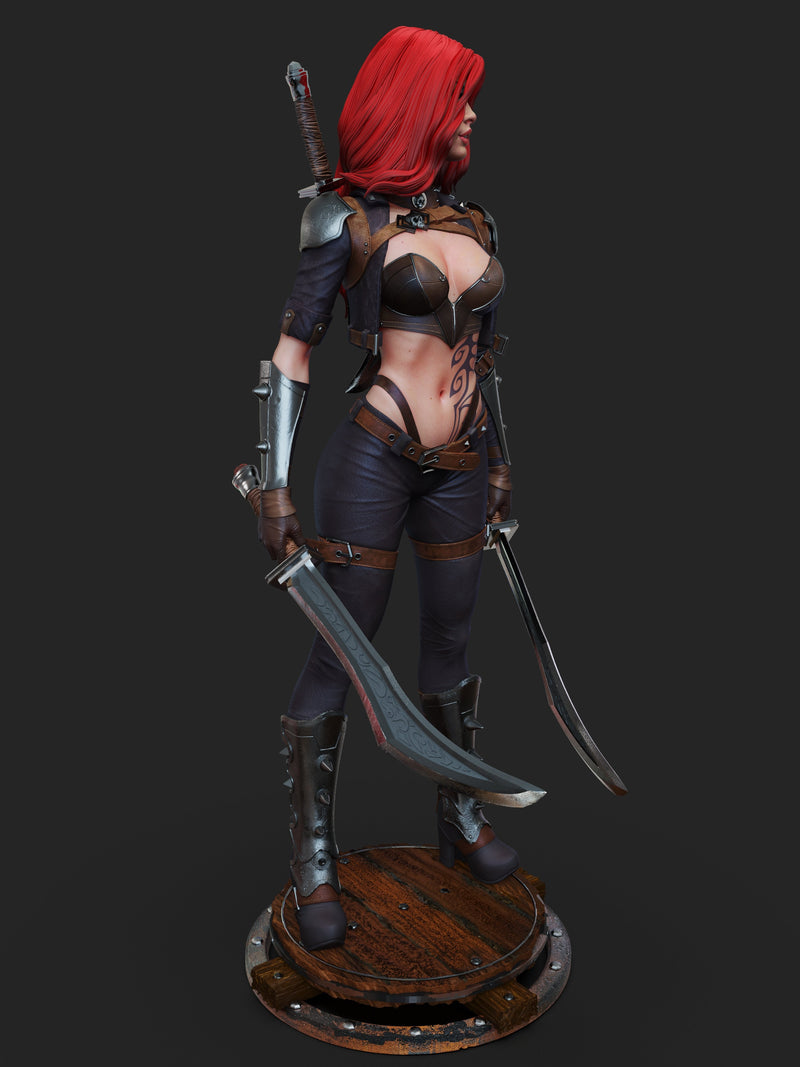 Katarina Resin Statue - view 5