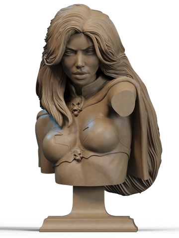 Death Princess Resin Bust - view 1