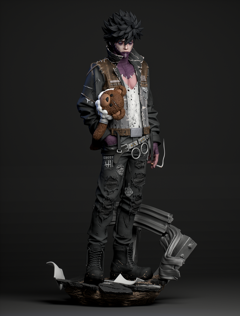 Dabi Resin Statue - view 4