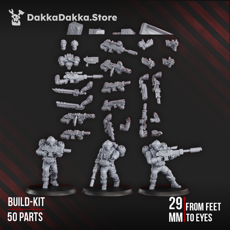 Phaeton Special Forces Unit Build Kit by DakkaDakka - image 3