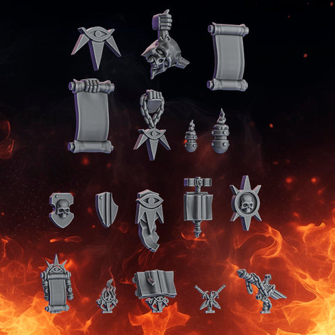 Pactum Aeternum Knight Decor Bits by DakkaDakka - image 1