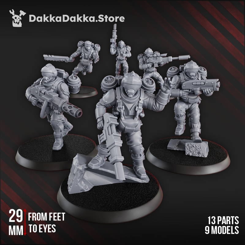 Phaeton Special Forces Unit (x9) by DakkaDakka - image 3