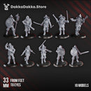 Conquistadors (pre-assembled models) x10 by DakkaDakka - image 1
