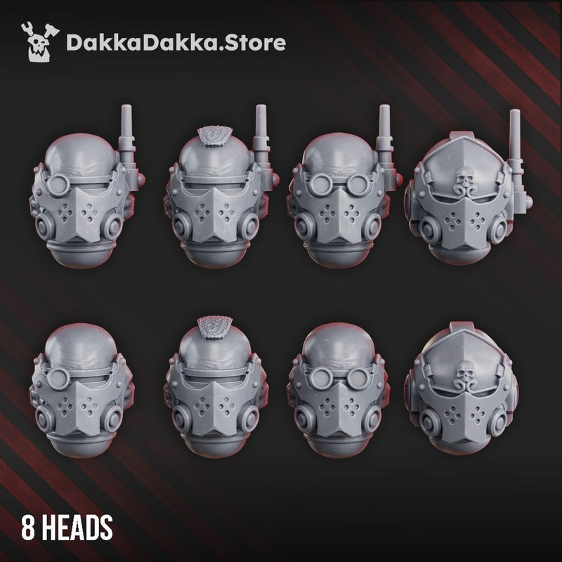 Crimson Wings Recon Heads Set by DakkaDakka - image 2