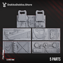 NexusBlock Sci-fi Trench Walls (vol. 1) by DakkaDakka - image 2
