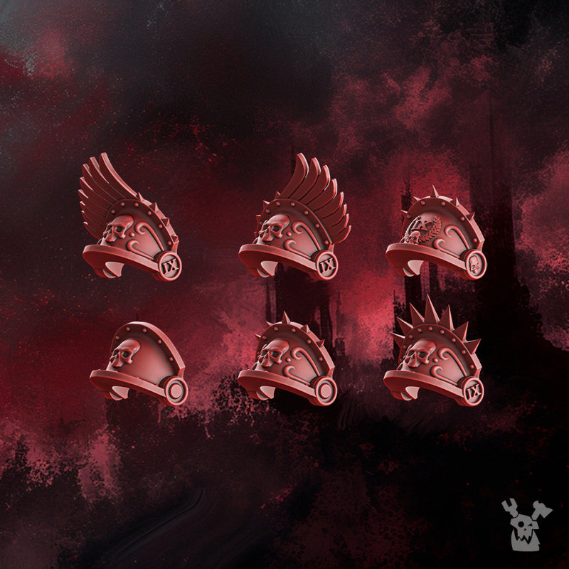 Crimson Wings Shoulder Pads Set by DakkaDakka - image 3