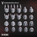 Black Gryphons Assembly Kit Heads by DakkaDakka - image 2