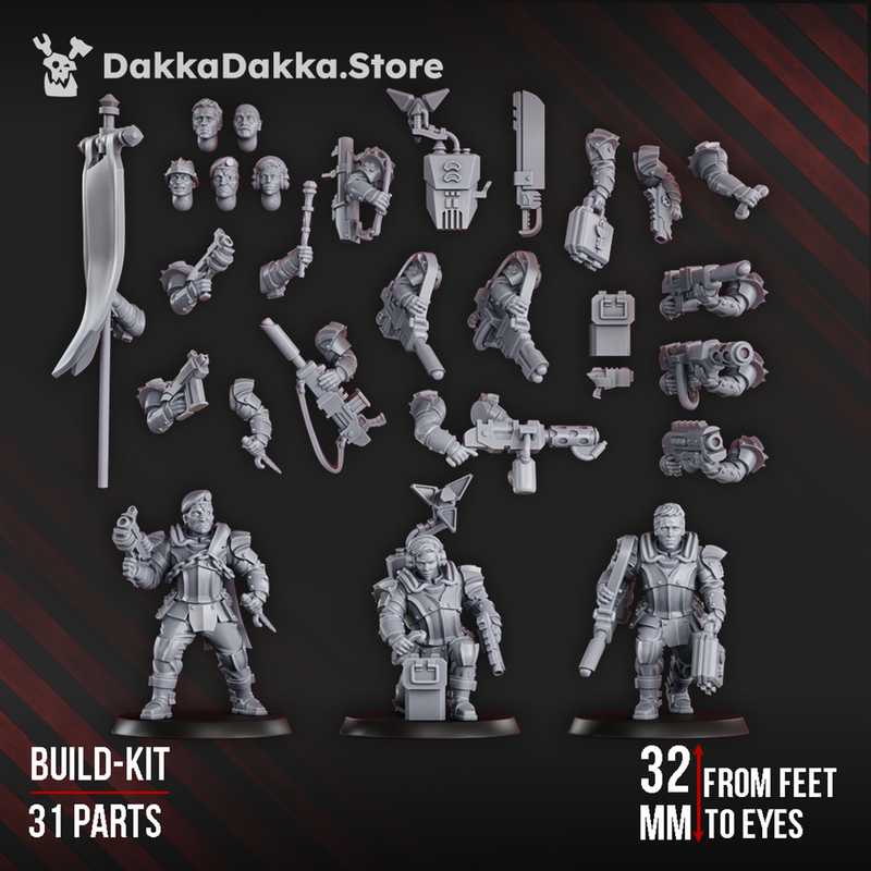 Phaeton Special Forces Masters Squad Build Kit by DakkaDakka - image 3