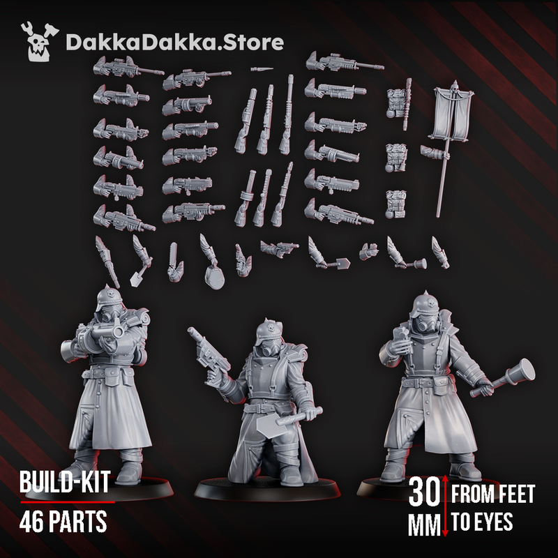 2nd Death Division Infantry Build Kit by DakkaDakka - image 3