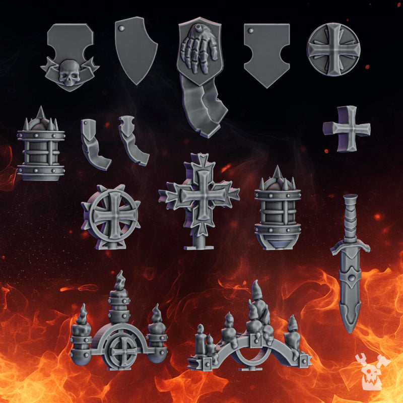Pactum Aeternum Crusader Decor Set by DakkaDakka - image 1