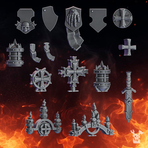 Pactum Aeternum Crusader Decor Set by DakkaDakka - image 1