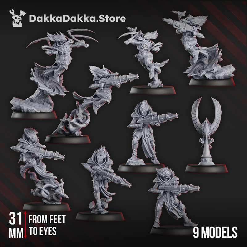 Anchorites Webstriders Squad (x9) by DakkaDakka - image 3