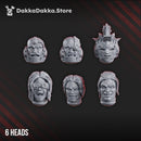 Crimson Wings Hero Heads Set by DakkaDakka - image 1