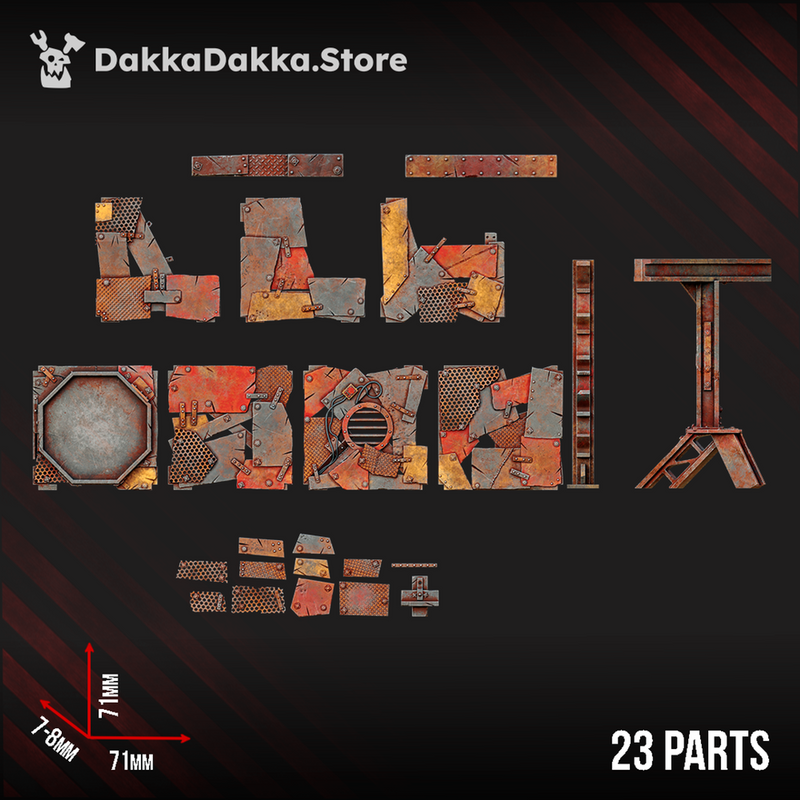 Fort Krumpin’ Floor Tiles by DakkaDakka - image 1