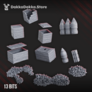 Stuff for terrain: shells, boxes, projectiles by DakkaDakka - image 1