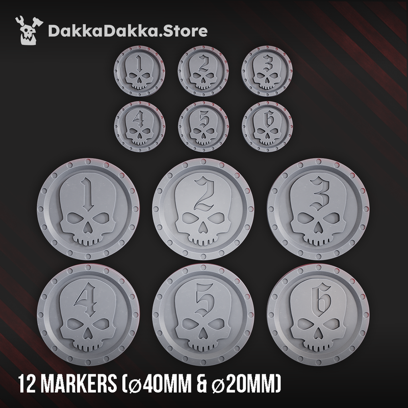 Warcells Effect Tokens & Objective Markers by DakkaDakka - image 3