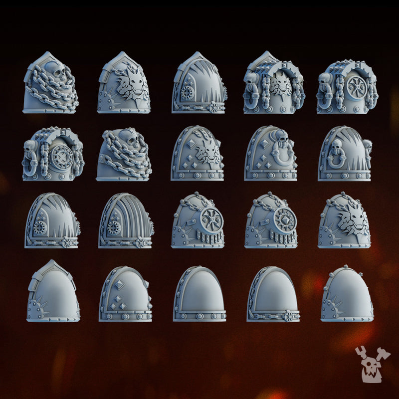 Carnage Reapers Shoulder Pads Set x20 by DakkaDakka - image 3