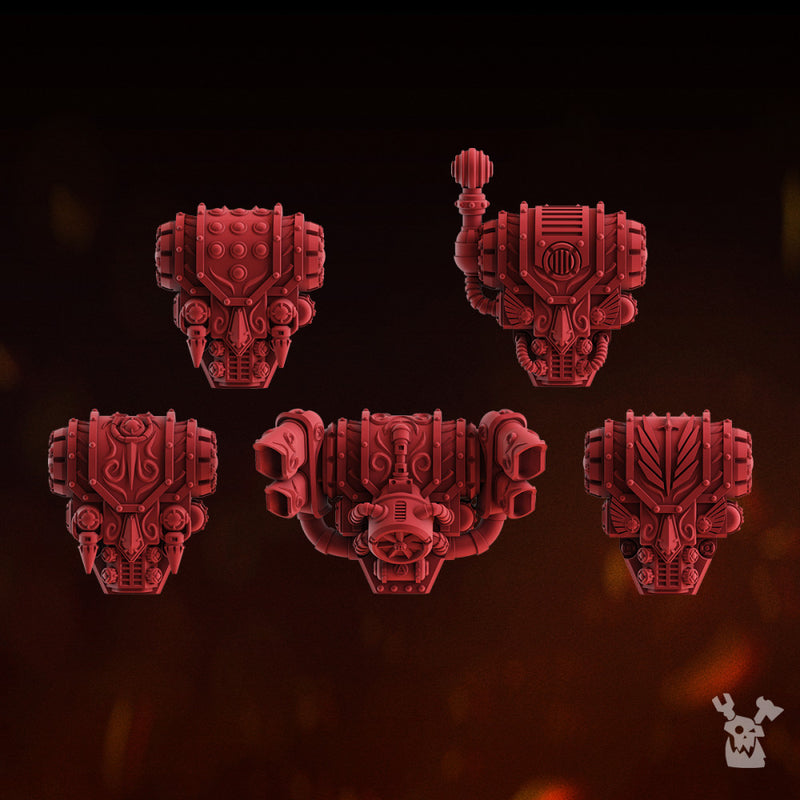 Celestial Blades Backpacks Set x5 by DakkaDakka - image 2