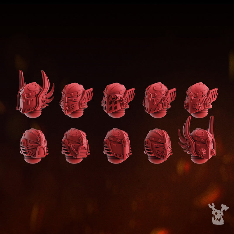 Celestial Blades Heads Set x10 by DakkaDakka - image 3