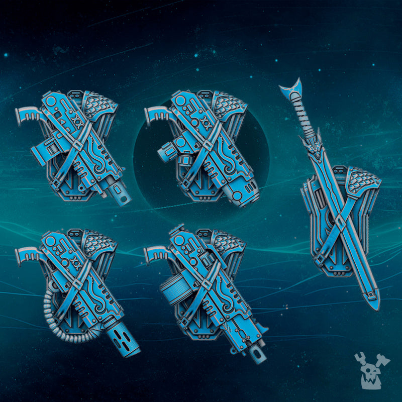 Scylla Weapon Backpacks Set by DakkaDakka - image 1