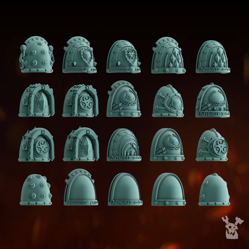 Lunar Knights Shoulder Pads Set x20 by DakkaDakka - image 3