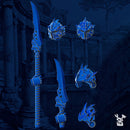 Vexillum Monster Hunter Upgrade Pack - Space Bits of Legio Prima Victrix by DakkaDakka - image 1