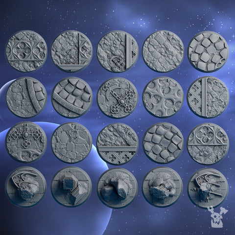 Silver Moon Daughters Bases by DakkaDakka - image 1
