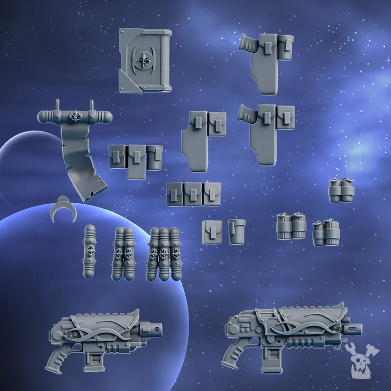 Silver Moon Daughters Tactical Trinkets by DakkaDakka - image 1