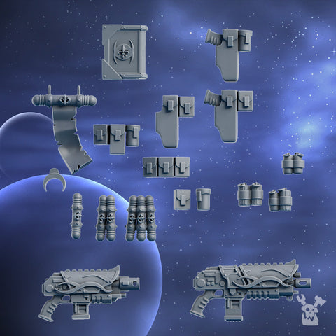 Silver Moon Daughters Tactical Trinkets by DakkaDakka - image 1