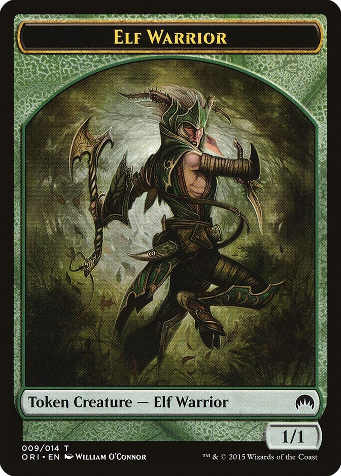 Elf Warrior Token (9) [ORI]