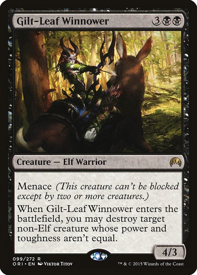 Gilt Leaf Winnower (99) [ORI]