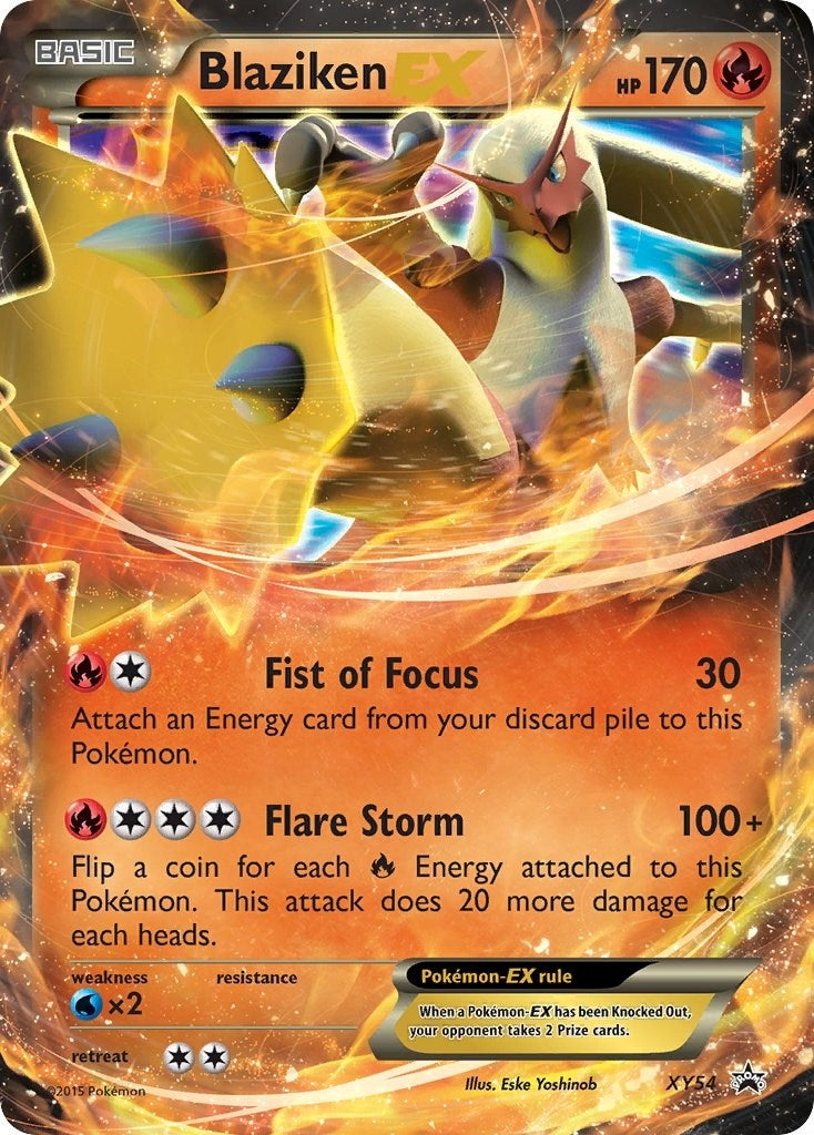 Blaziken EX XY54 (XY54) [PR]