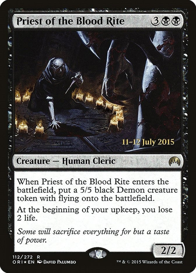 Priest of the Blood Rite (112) [PRE]