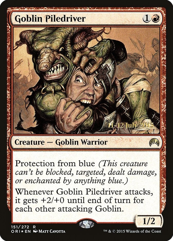 Goblin Piledriver (151) [PRE]