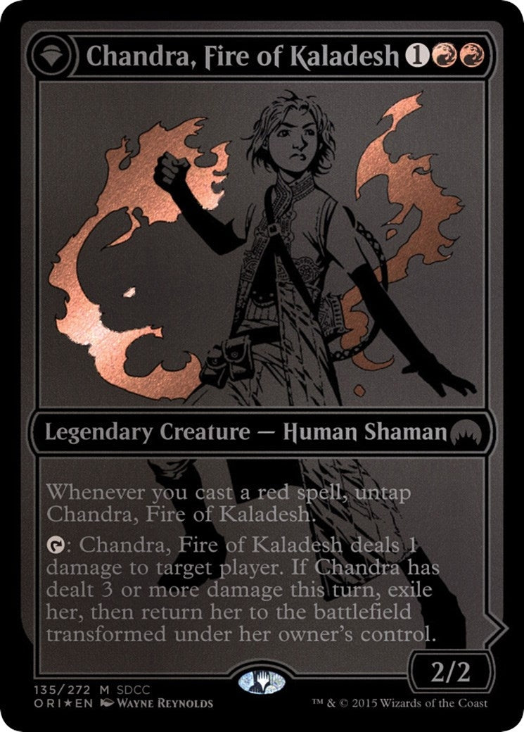 Chandra Fire of Kaladesh SDCC 2015 Exclusive (135) [MEDIA]